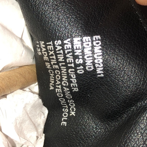 Steve Madden - men’s 10 - black crown loafers - Picture 6 of 8